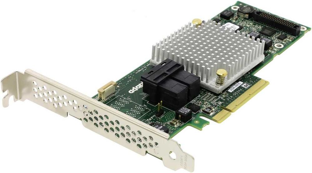 Контроллер Adaptec SAS RAID ASR-8805 PCI-E 12Gbps LP 1GB SGL
