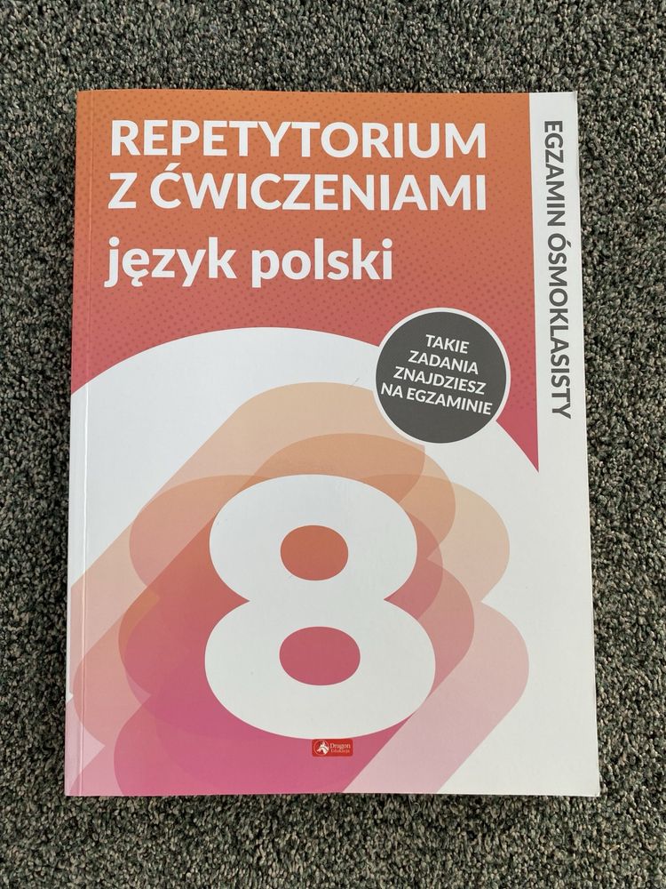 Repetytorium z ćwiczeniami z języka polskiego dla klas VII