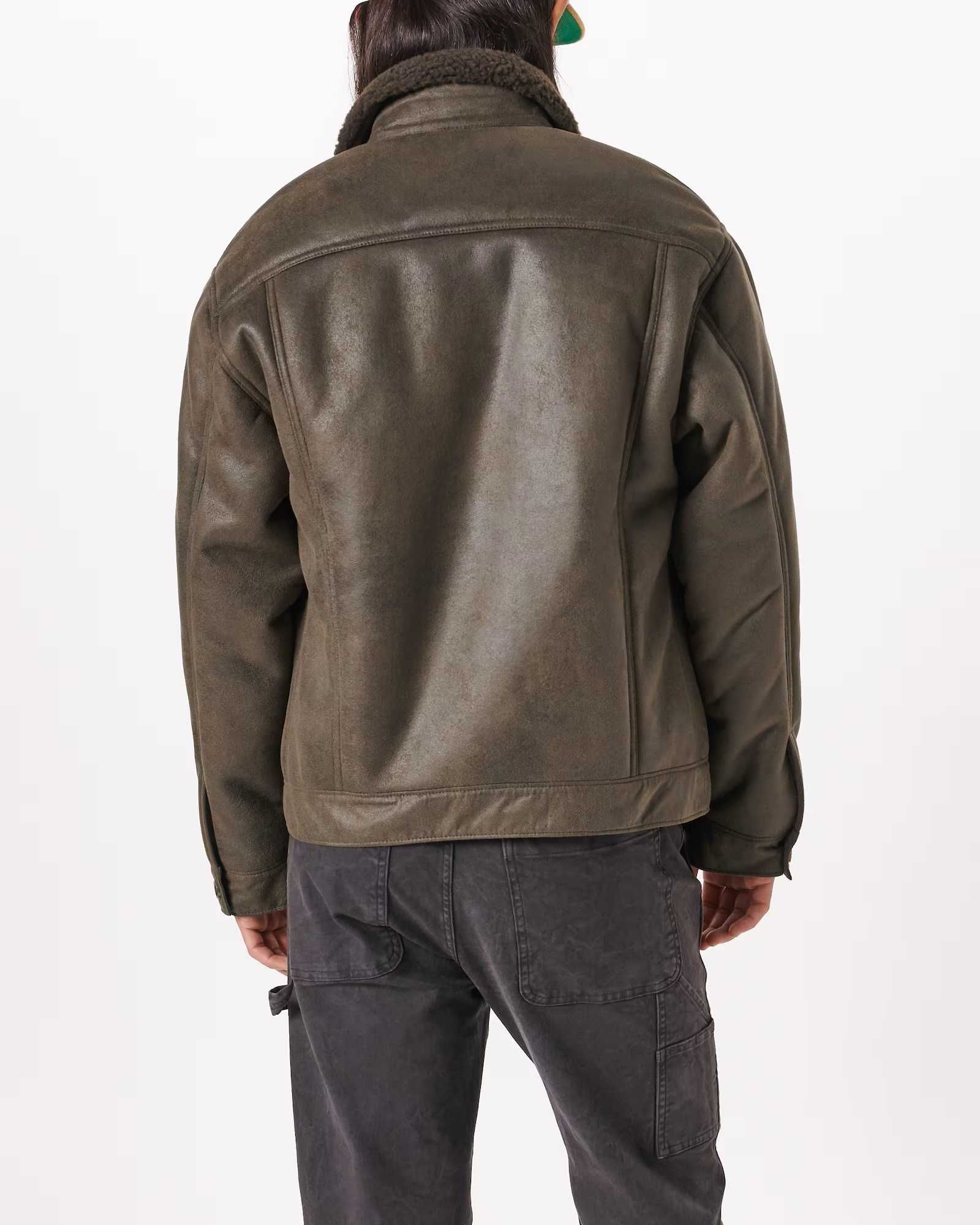 Замшевая куртка Abercrombie & Fitch (р. XL) Оригинал