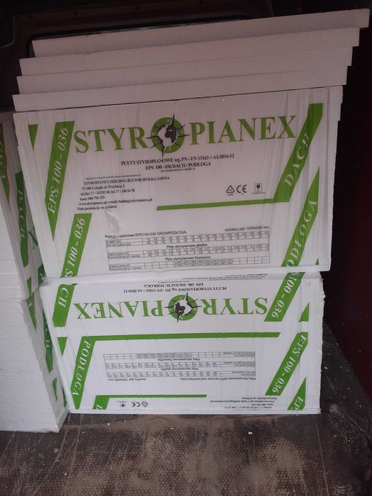 Styropian dach podłoga EPS100 5cm