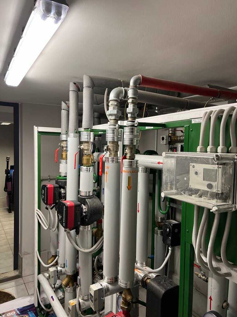 Węzeł cieplny kompaktowy Firmy Elektrotermex - typ ECWR-T-100/60/60