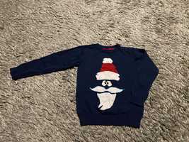 Świąteczny sweter z Mikołajem dla chłopca Cool Club