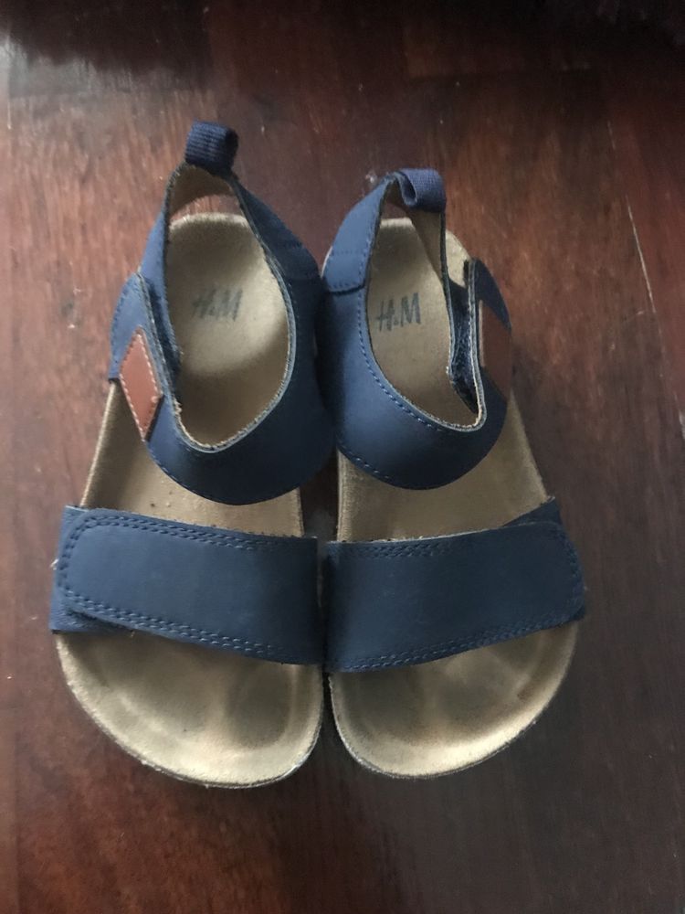 Sandalias menina, azul, 24, H&M