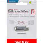 Pendrive Sandisk ultra dual drive luxe 64GB