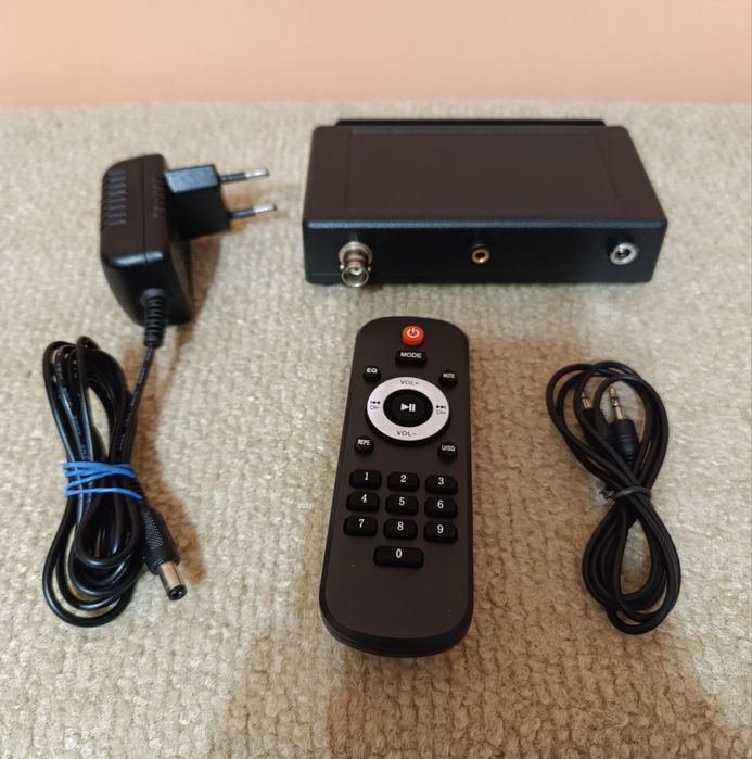 Готовий mp3 Bluetooth модуль в корпусі з блоком живлення