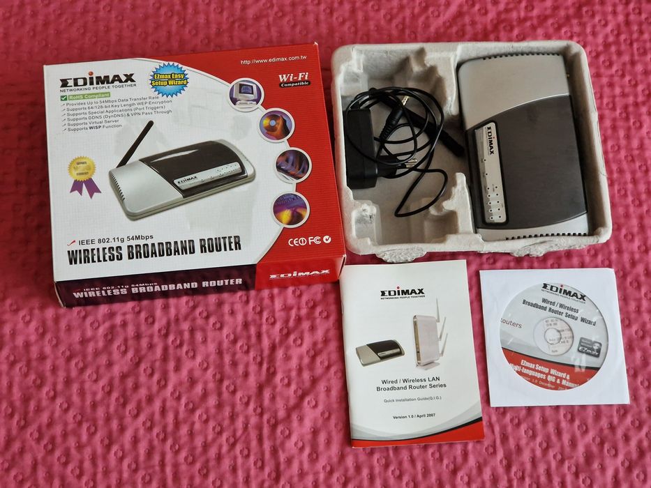 Router WiFi Edimax BR-6204WG