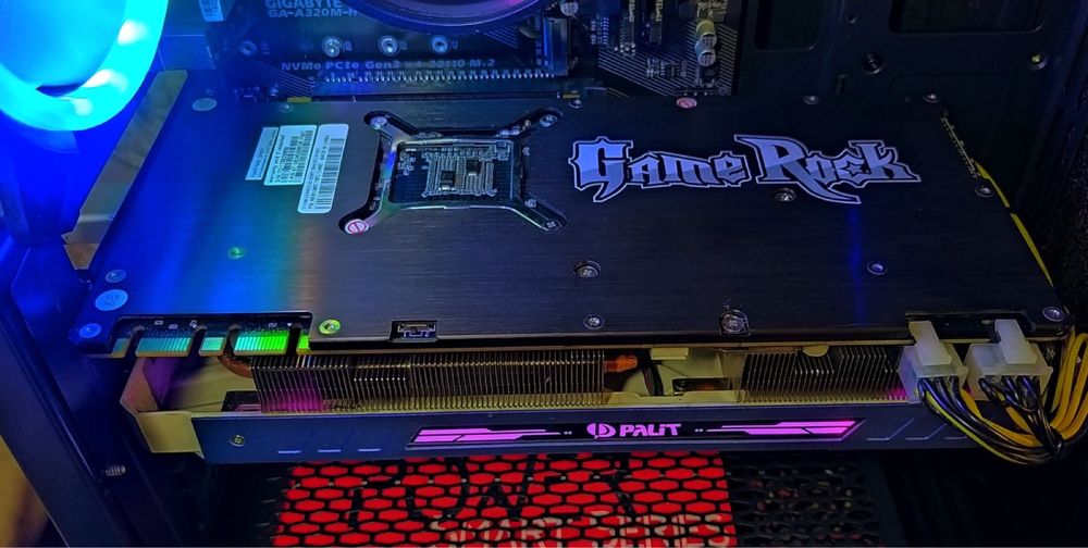 GTX1080/ Ryzen 5 3600/ 16Gb DDR4 s-AM4 игровой компьютер ПК