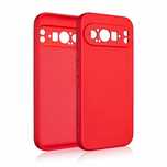Etui Beline Silicone Google Pixel 9 Pro XL czerwone