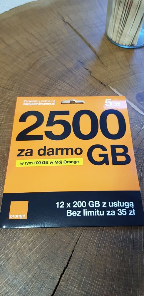 Starter Orange 2500 GB