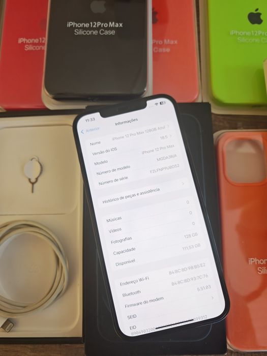 iPhone 12 Pro Max 128GB Azul em Bom estado, Aceito Retomas