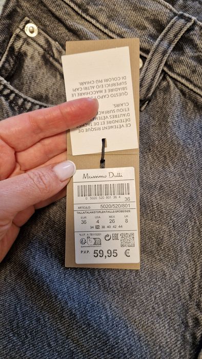 Джинси Massimo dutti 36 нові
