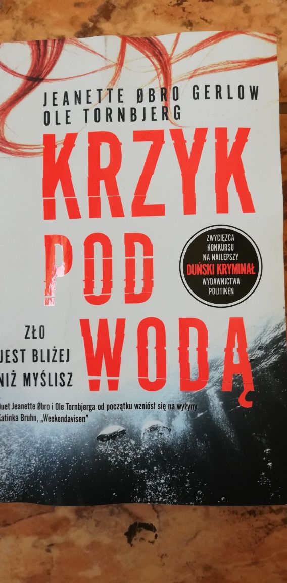Krzyk pod wodą - kryminał