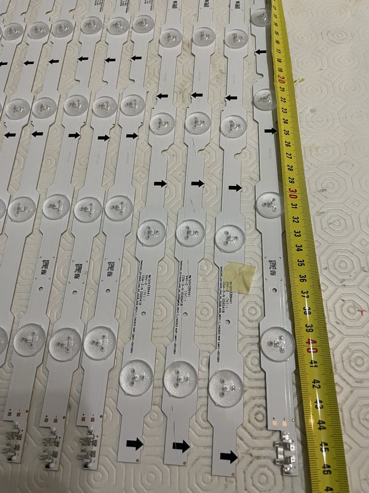 Kit led para tv 12 peças