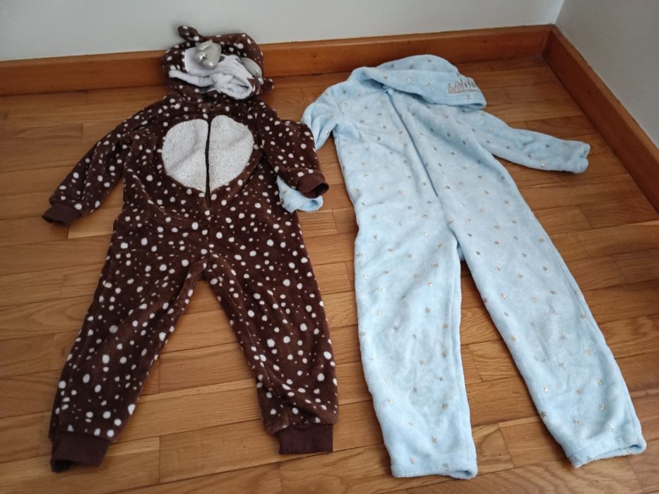 Lote de 12 peças 3-4 anos menina de inverno
