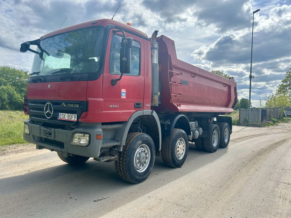 Mercedes Actros 8x6 Tylnozsyp Eps Skibicki