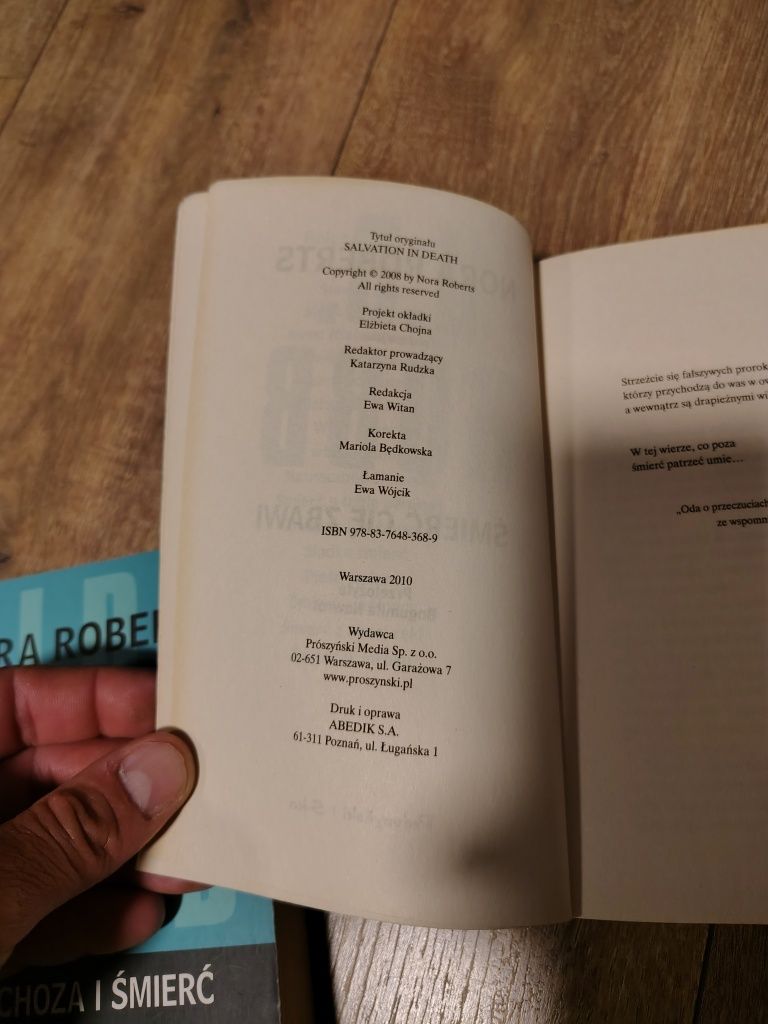 Nora Roberts Śmierć cię zbawi