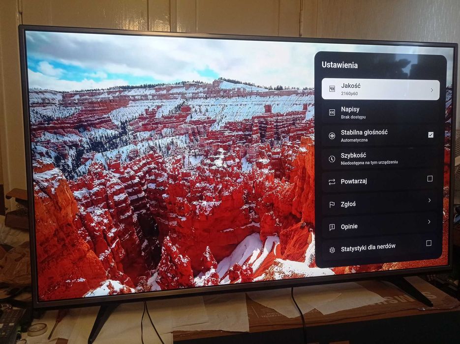 Telewizor LG 55UH605V 55" 4K, LED, Smart, gwarancja, dowóz