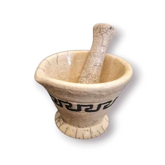 Almofariz c/ Macerador Labesfal –Cerâmica Craquelada Vintage(Portugal)