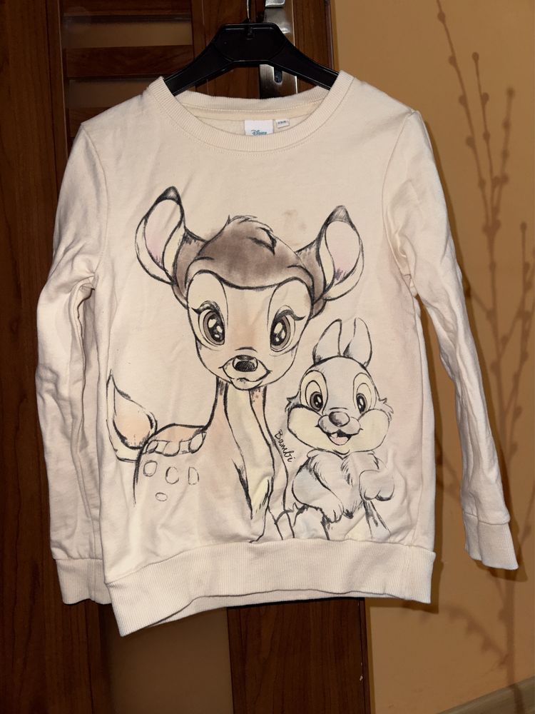 Bluza dla dziewczynki Disney Bambi sarenki