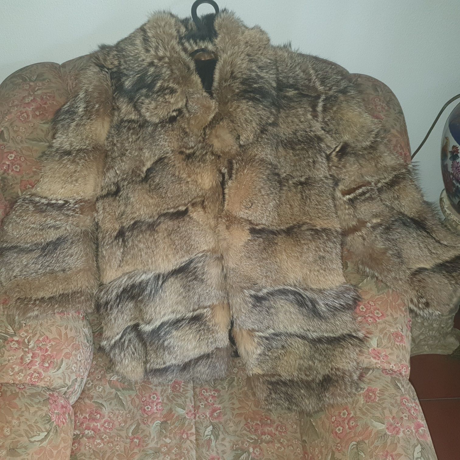 Casaco de Pele Genuína / Pelo raposa