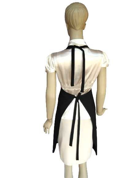 XXL Damski fartuch PLAMOODPORNY ZIELONY uniwersalny kuchnia Sklep BAR