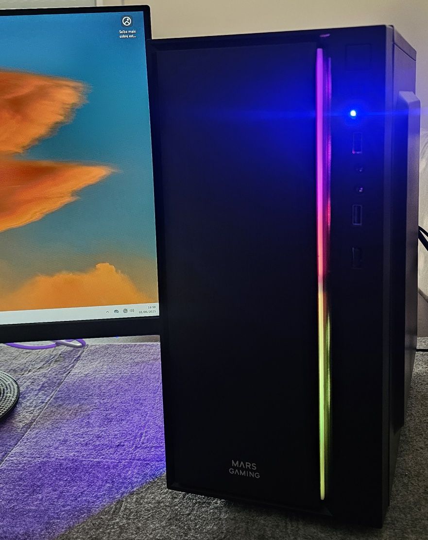 PC Amd r7/ 32gb ram/ Asus Nvidia 8Gb.como nova