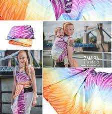 chusta do noszenia dzieci len+bawełna