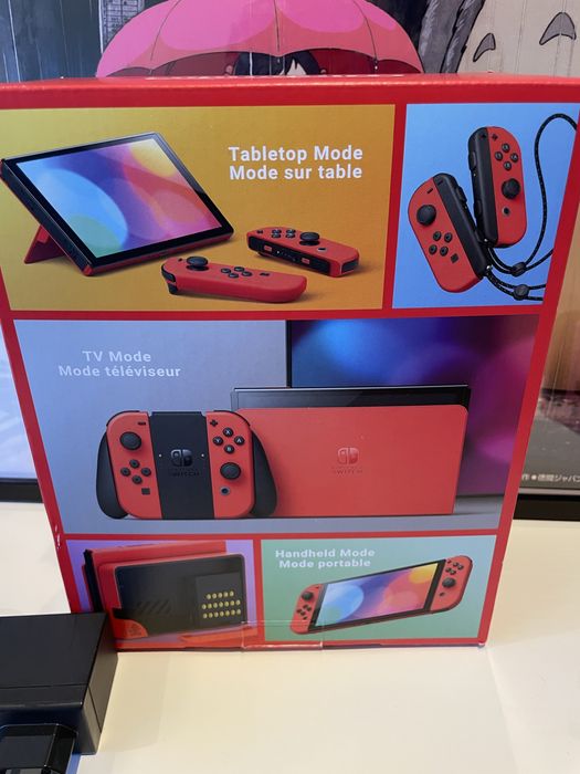 Nintendo Switch OLED Edição Mario Red + bolsa