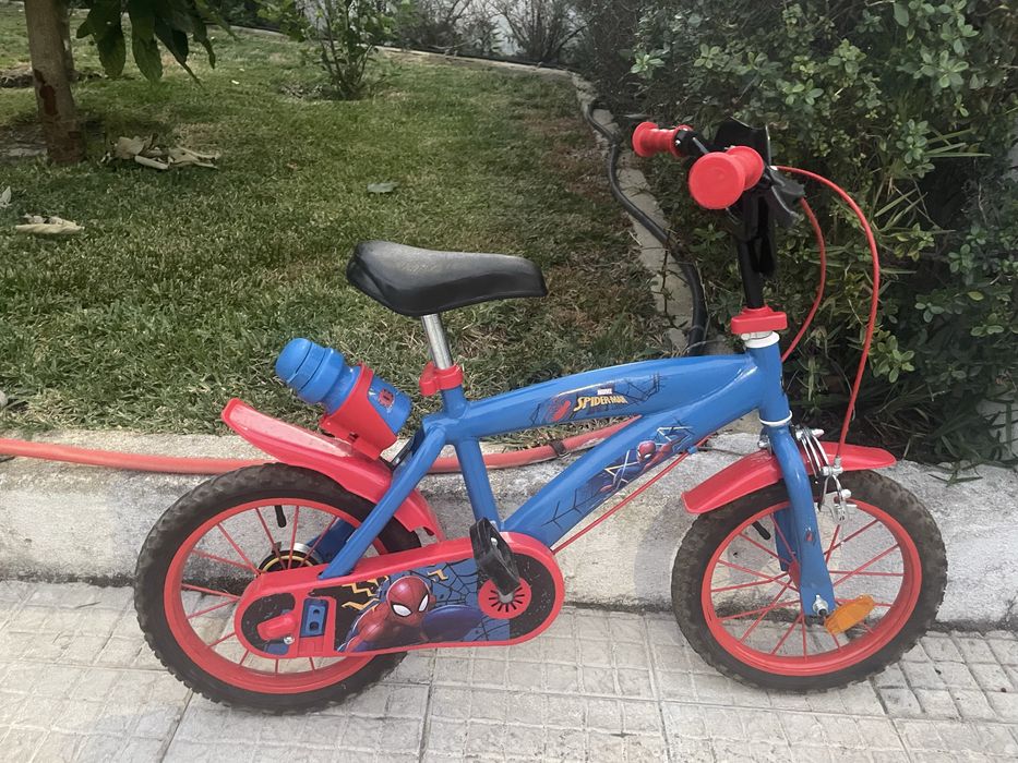 Bicicleta criança menino Homem aranha roda 14’’