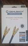 Kabel Hifi Cinch Oehlbach NF 1 Master 24k Gold 1 metr