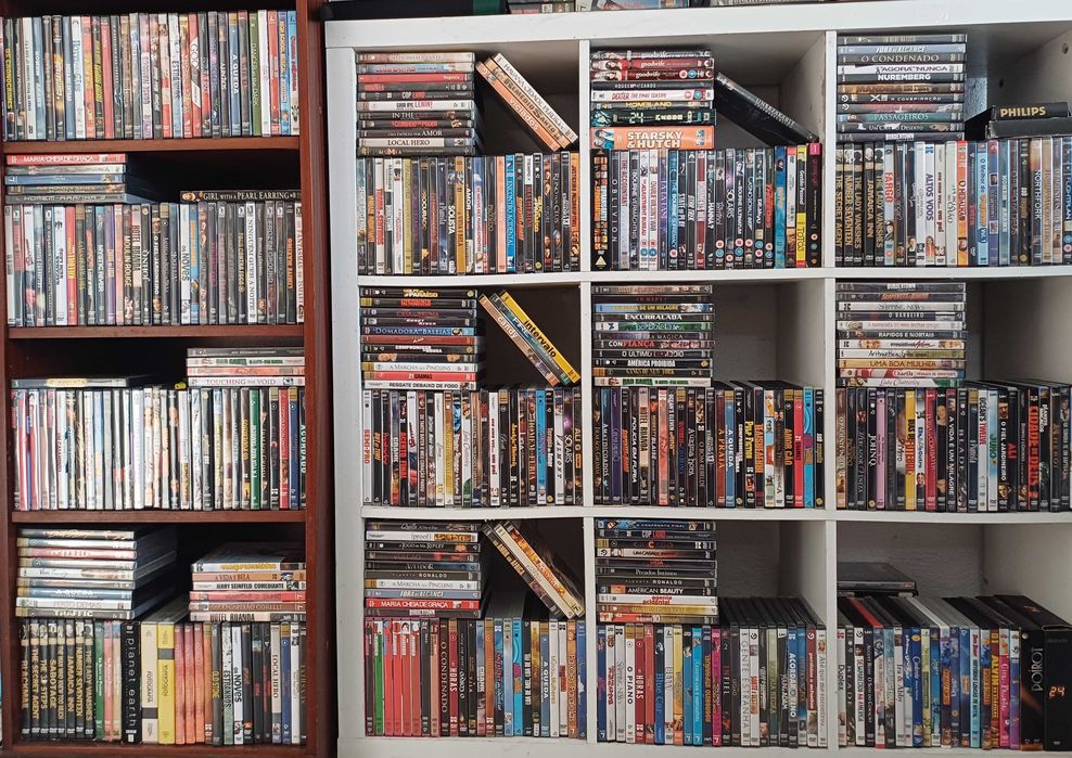 Colecção de 500 dvd's