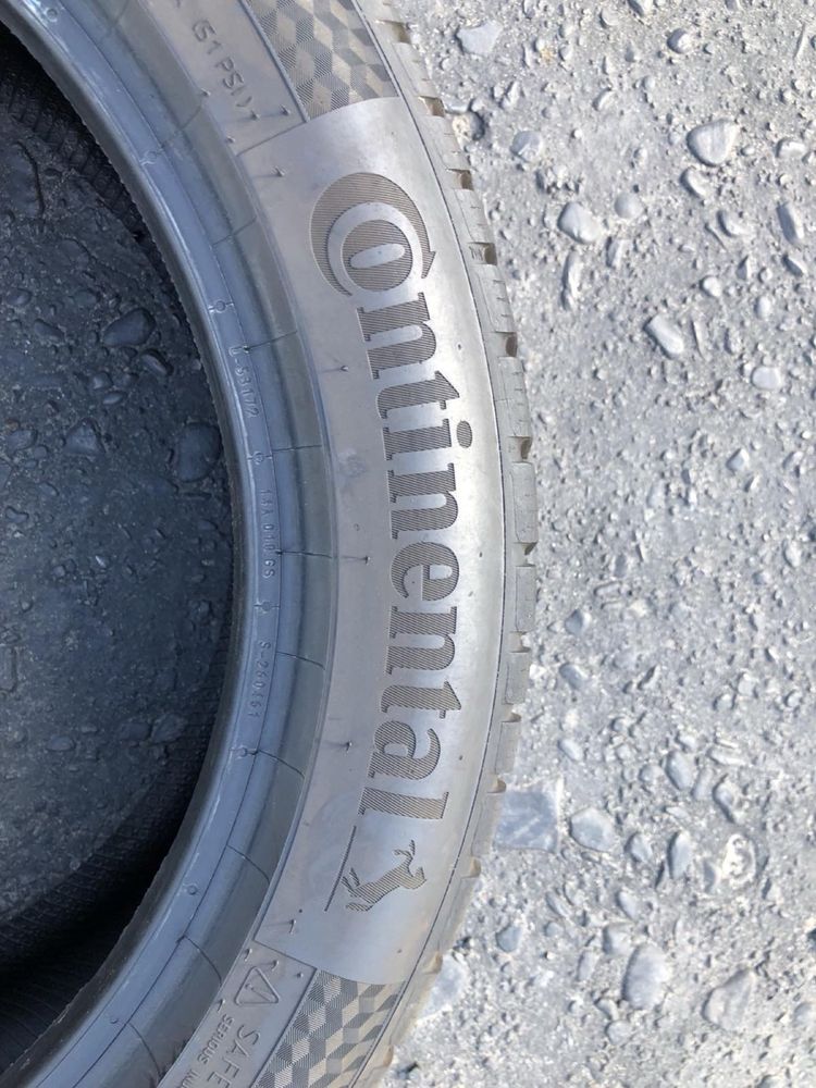 Шини 215/50 R17 пара Continental 2023p зима 7мм