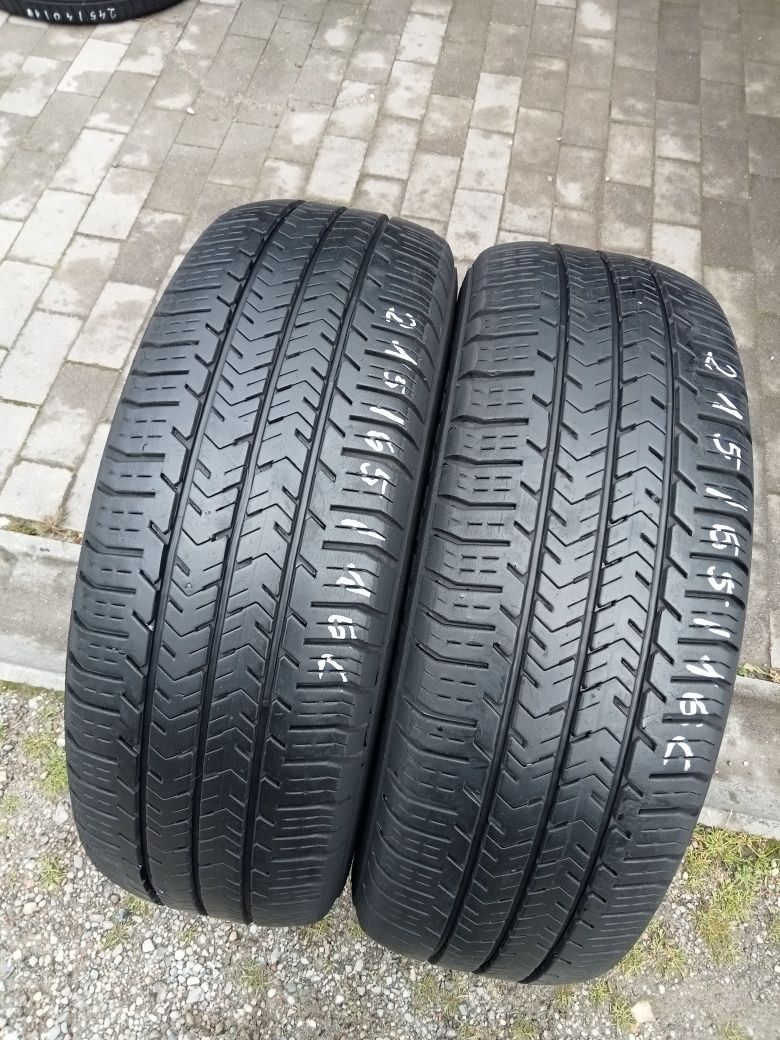 2x Opony Używane Letnie 215/65R16C Michelin