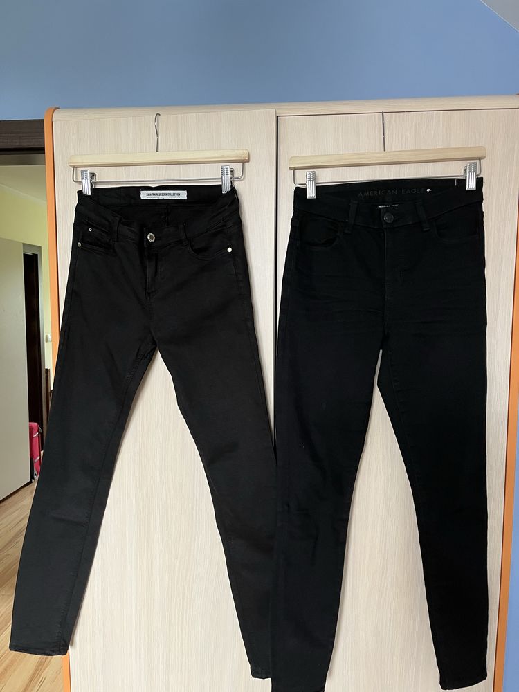5 par jeansow 152/158 i 4 koszule 152 cm