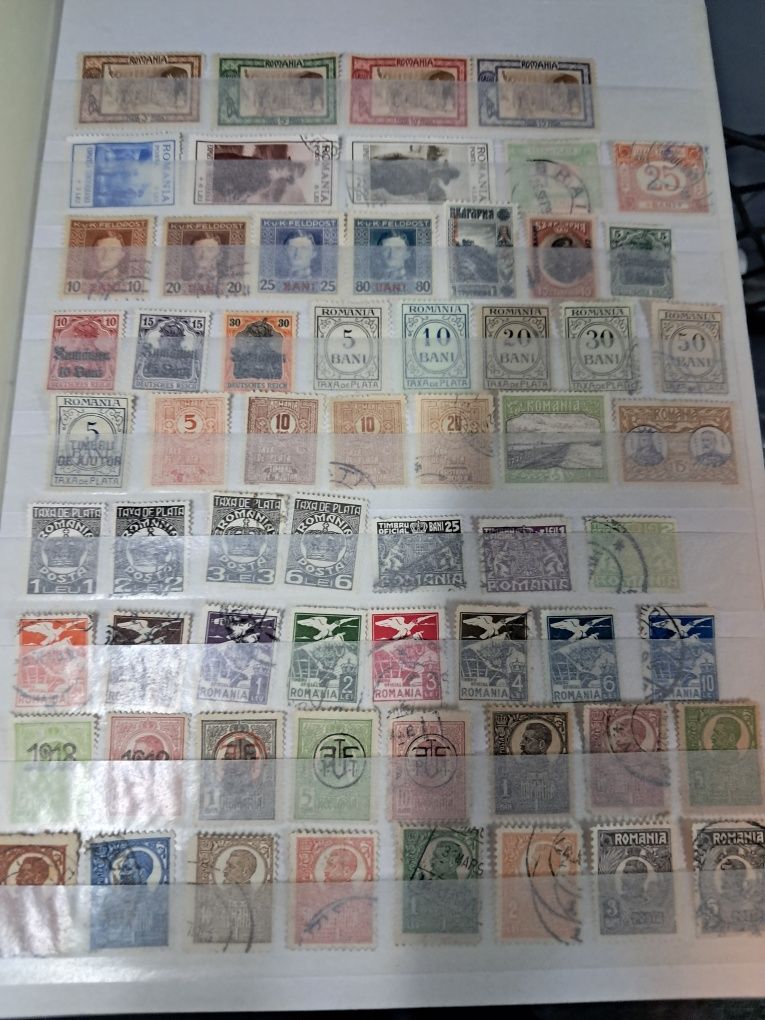 Magnifico lote de 260 selos da Roménia