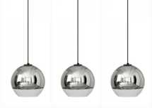 3 x Lampa Sufitowa Wisząca Nowodvorski Globe M
