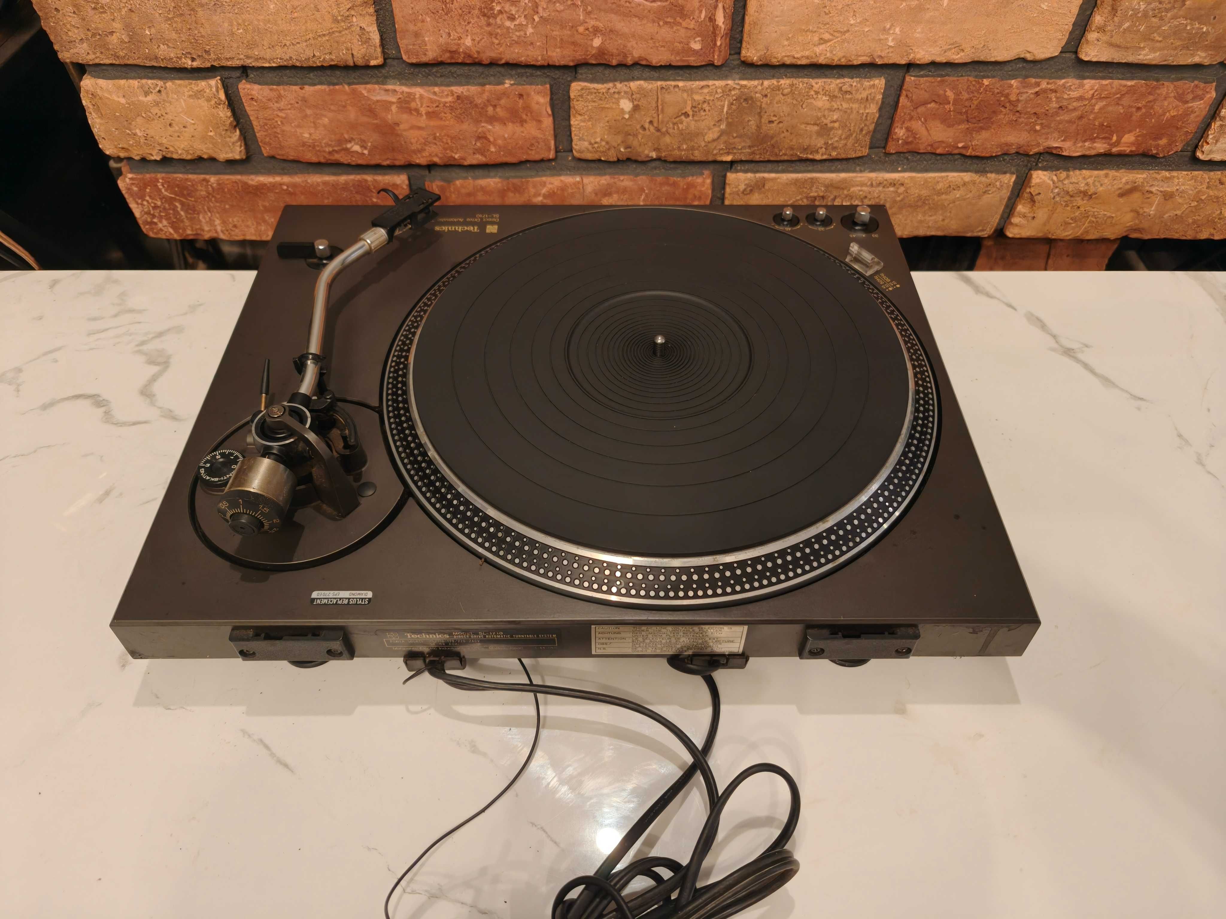TECHNICS SL-1710 Znakomity gramofon Direct Drive ! Półautomat