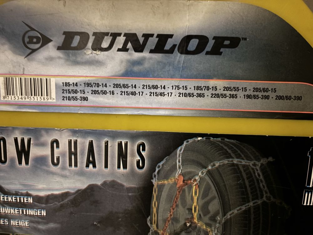 Łańcuchy Śniegowe Dunlop 80
