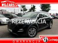 Hyundai Tucson Klimatronic, PDC przód tył, Podgrzewane fotele, Hak, Navi, 2 kpl. kół!