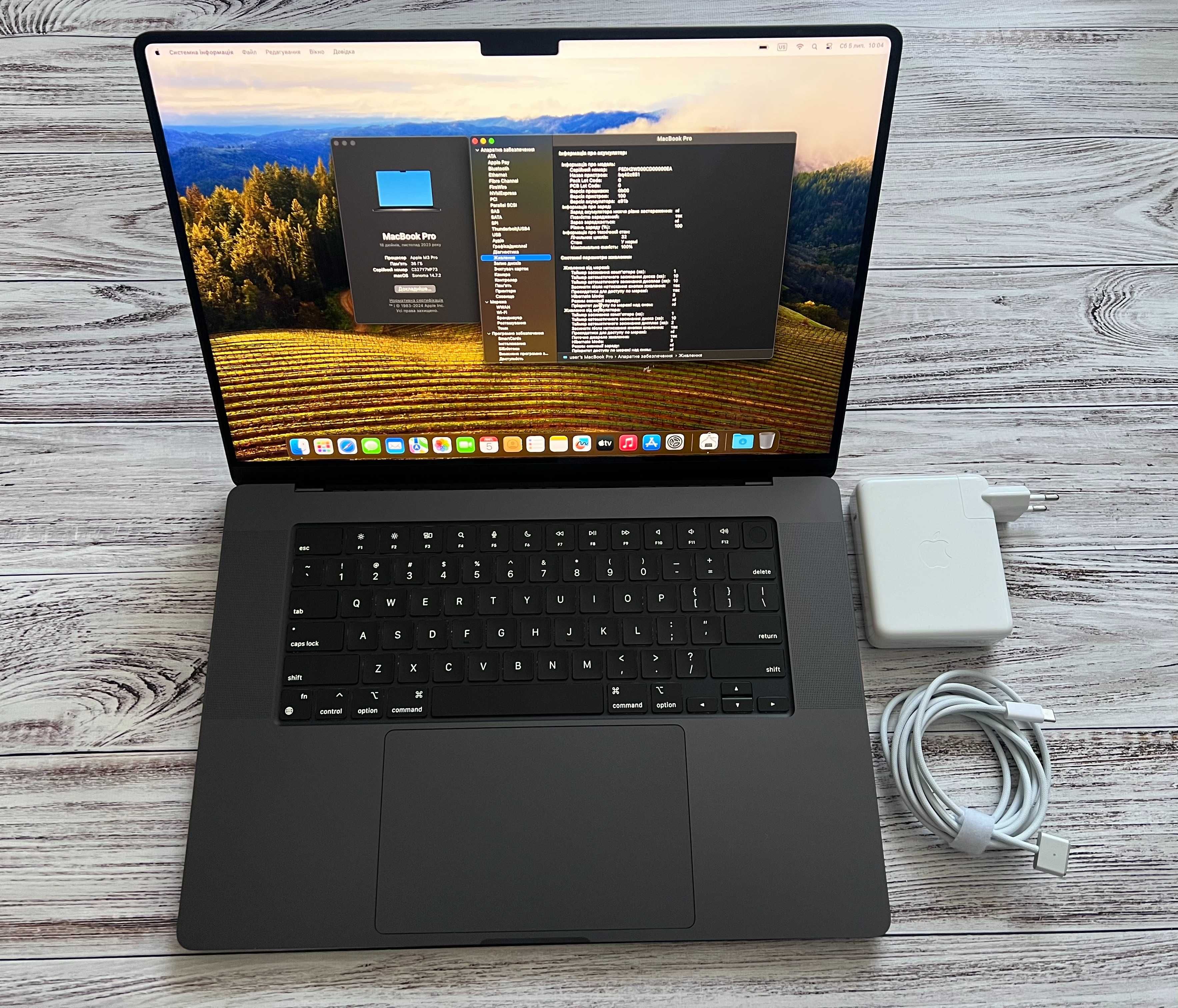 MacBook Pro 16 2023 M3 Pro 36GB RAM / 512GB SSD Space Black