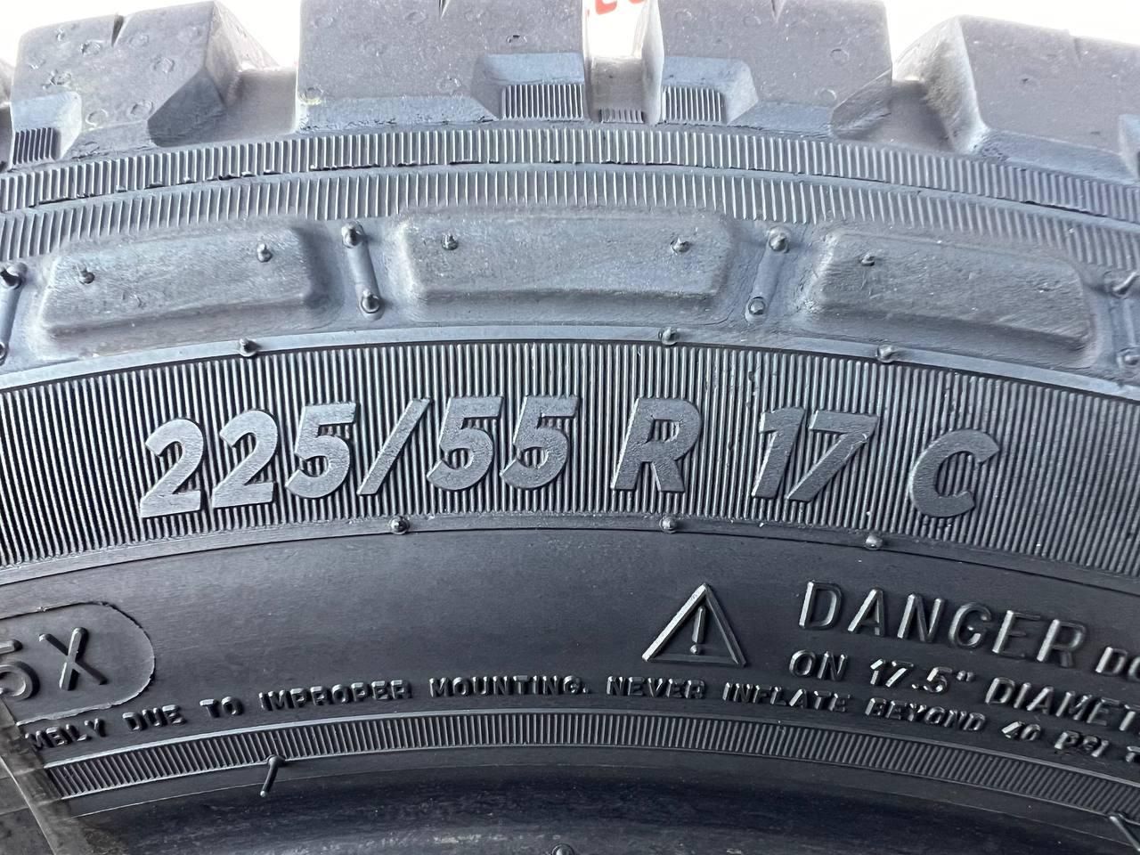 шини бу 225/55 r17c michelin agilis crossclimate 6mm