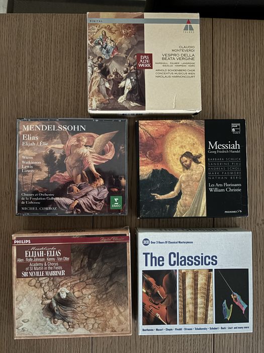 CDs vários muito bons de musica classica