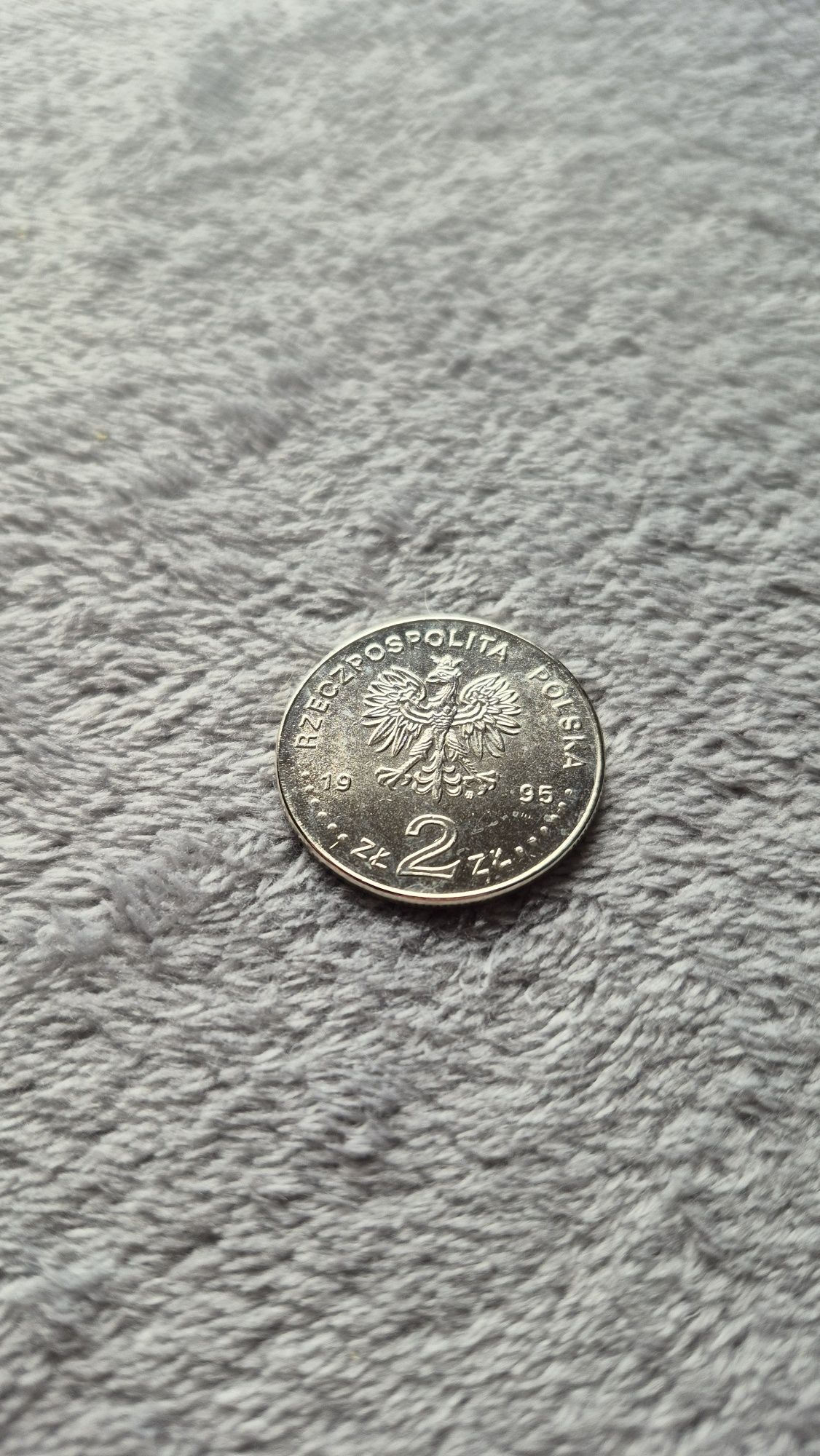 2 zł okolicznościowe Katyń 1995 rok stan menniczy