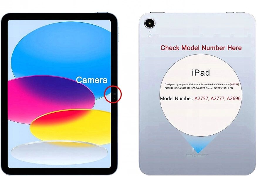2x Szkło Hartowane do Apple iPad 10.9 (2022) 10 GEN - Zestaw 2 Sztuk,