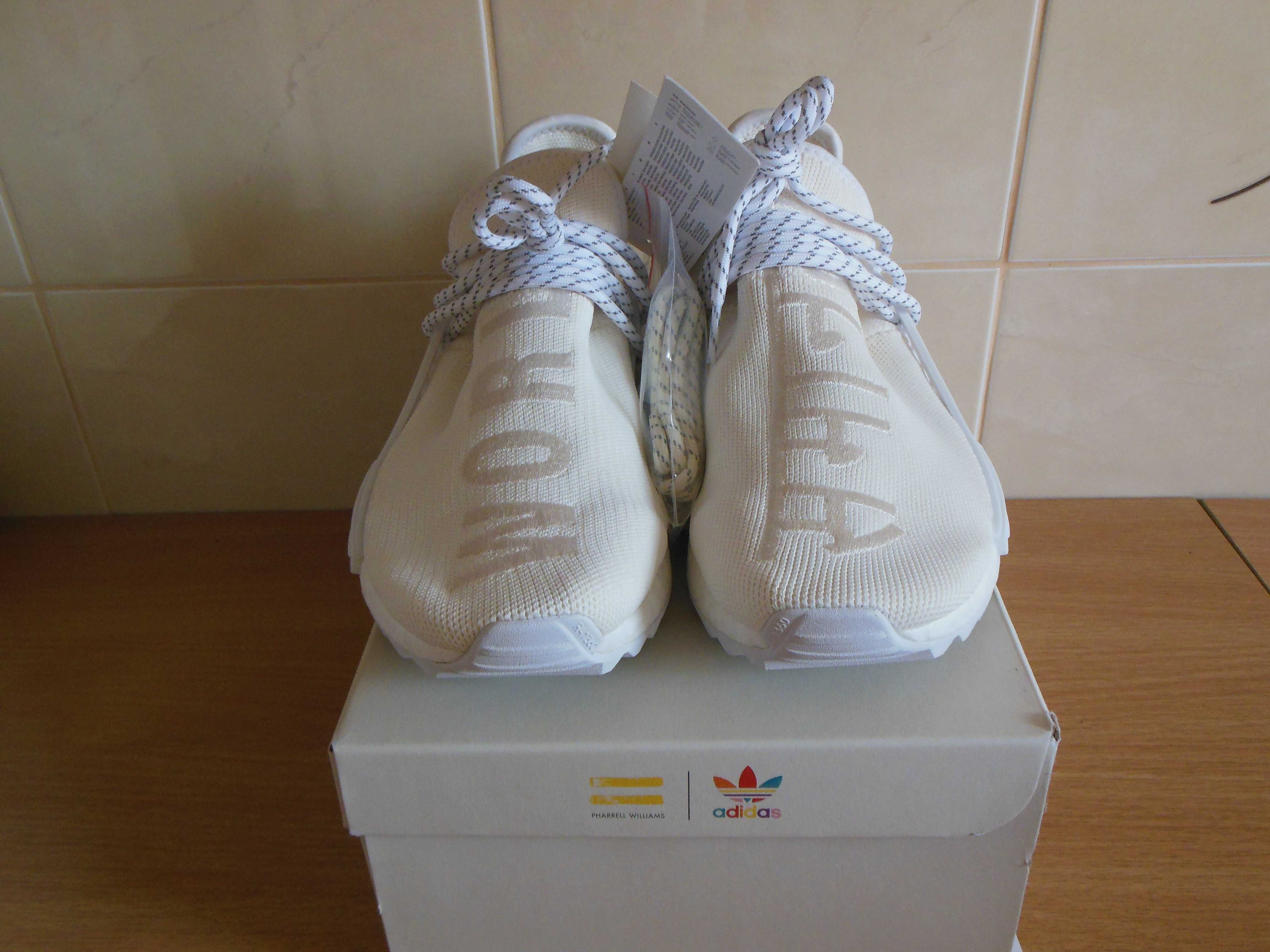 40 2/3 Adidas PW HU HOLI NMD Blank Canvas pharrell williams human race