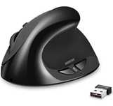 AURTEC mysz pionowa, ładowalna, bezprzewodowa, 2.4G z odbiornikiem USB