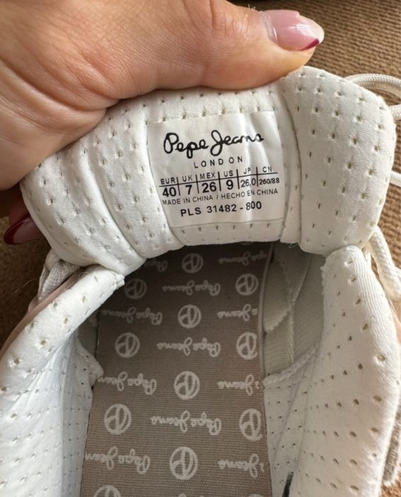 Sapatilhas pele jeans