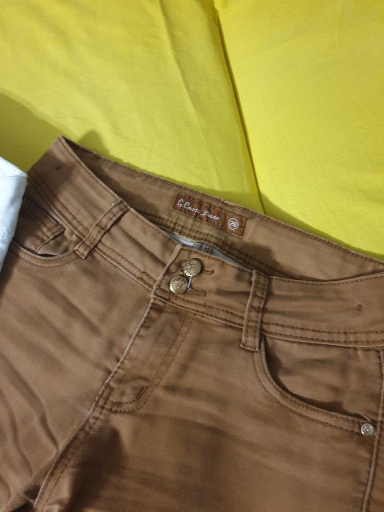 Spodnie Jeansy S 26 jasne