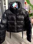 Czarna kurtka puffer pikowana damska Helly Hansen rozmiar XS 34 36