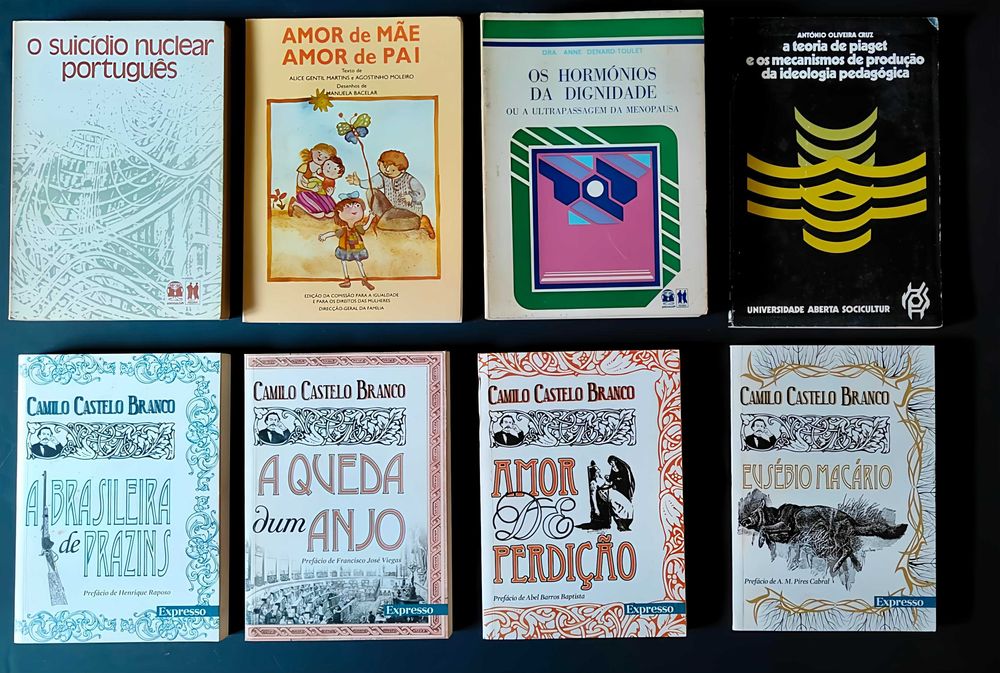 Lote de 63 livros de literatura variada, por apenas 63€